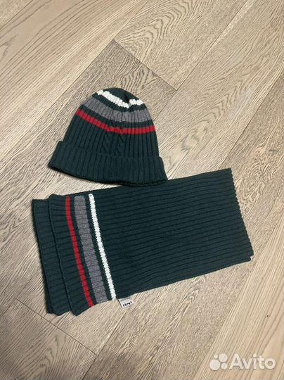 Шапка и шарф мужской Hugo boss