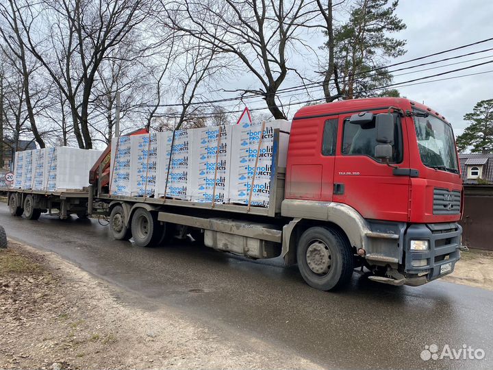 Строительные и перегородочные блоки Бонолит