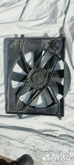 Mercedes фара, вентилятор радиатора w140