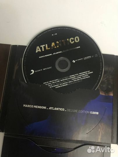 CD Marco Mengoni - Atlantico Deluxe Edition
