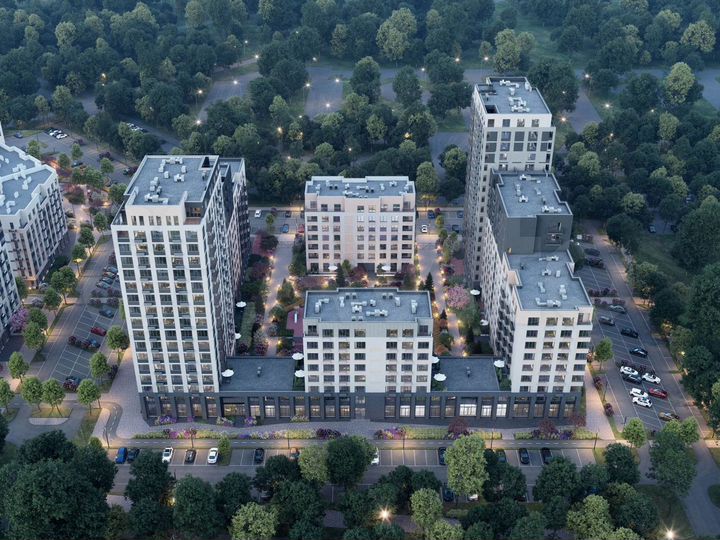 2-к. квартира, 56,9 м², 8/18 эт.