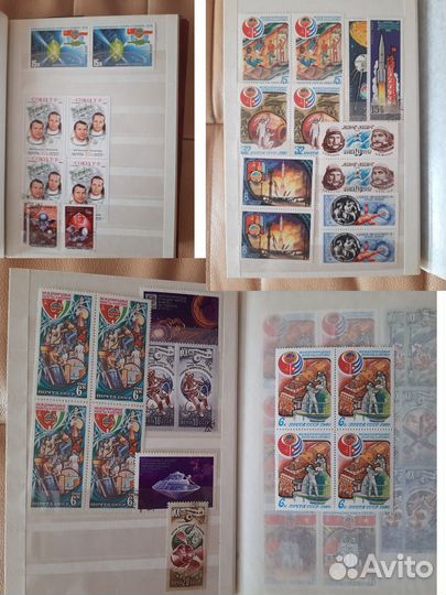 Почтовые марки Куба, Монголия, СССР