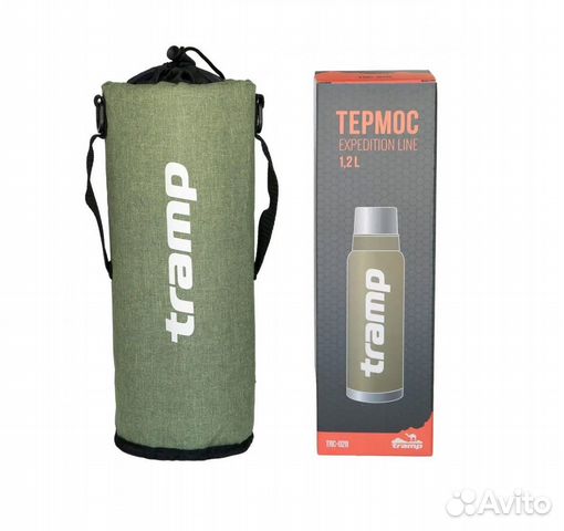 Термочехол для термоса 1.2 л, оливковый 