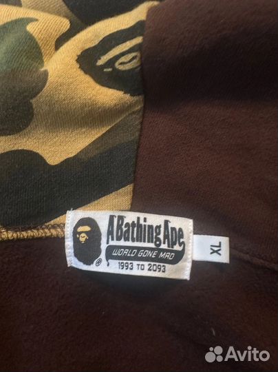 Зип худи bape tiger