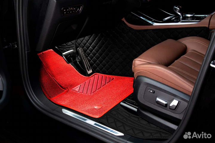 3D Коврики Audi Салон Багажник из Экокожи