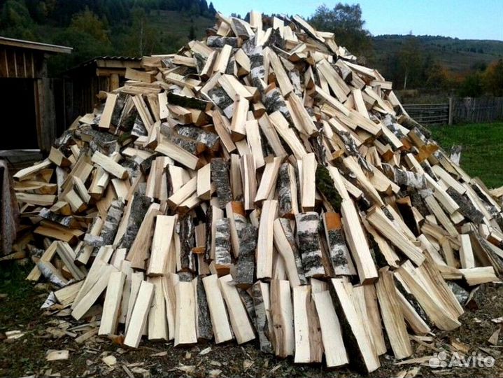 Дрова наколотые