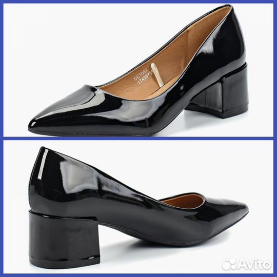 Туфли лак экокожа. Блузка женская.48р