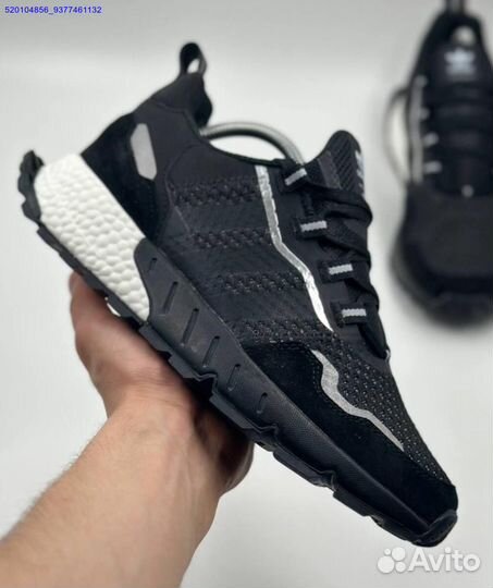 Кроссовки Adidas ZX 1000 Black (Арт.21052)