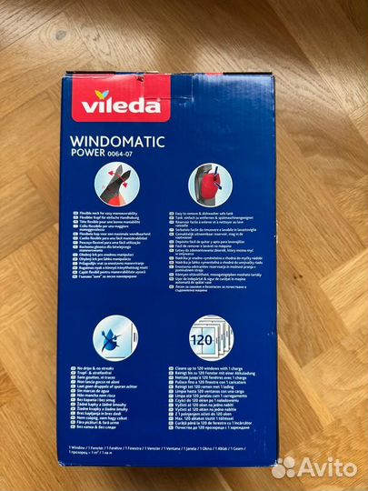 Очиститель стекол Vileda Windomatic Power