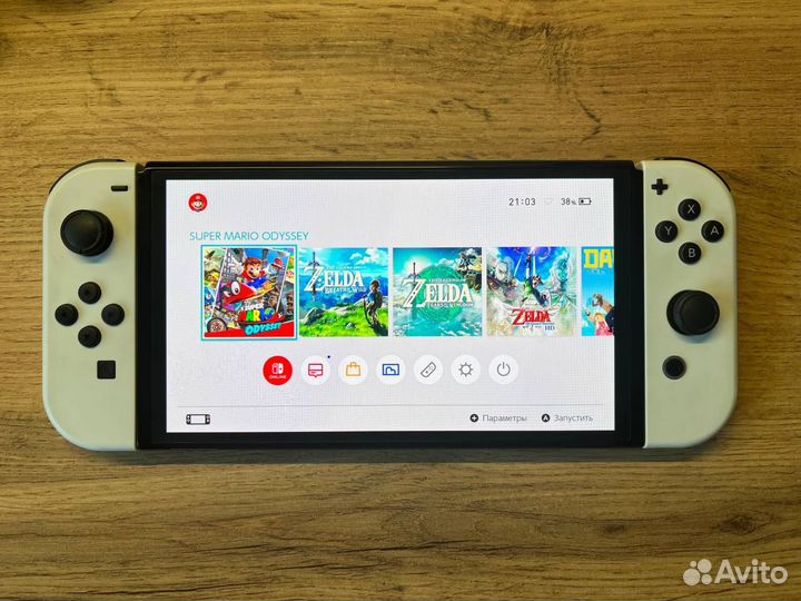 Nintendo switch oled прошитый чип