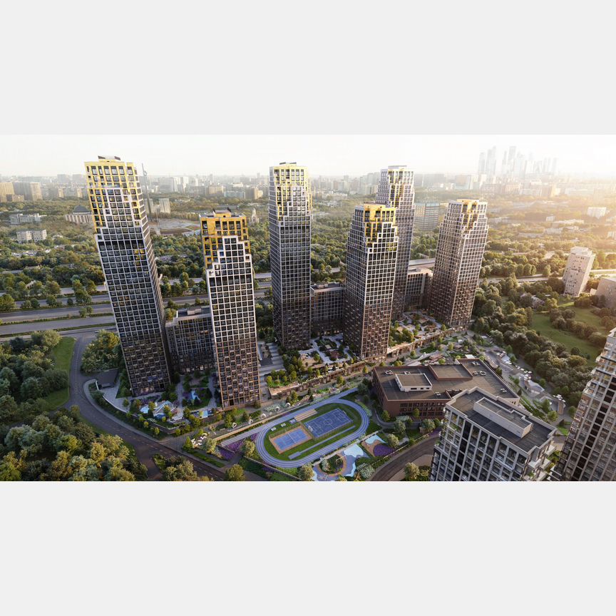 3-к. квартира, 99,7 м², 28/32 эт.