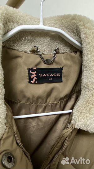 Пальто стеганное женское демисезонное Savage