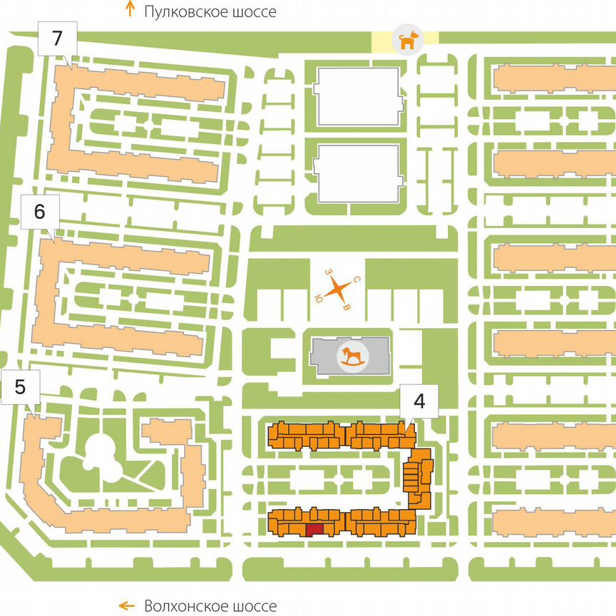 2-к. квартира, 60,6 м², 3/5 эт.