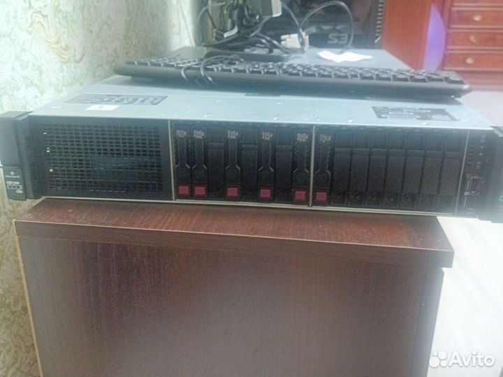 Сервер HPE DL380G10 8xSFF 2*6132 384GB 2666