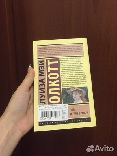 Книга Луизы Мэй Олкотт « Роза и семь братьев»