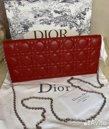 Клатч Christian Dior оригинал кожа