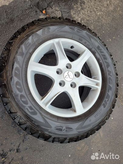 Колеса outlander с резиной wrangler at/sa