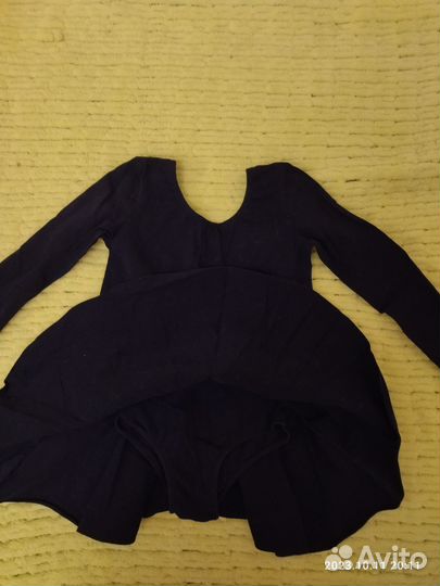 Купальник гимнастический с юбкой