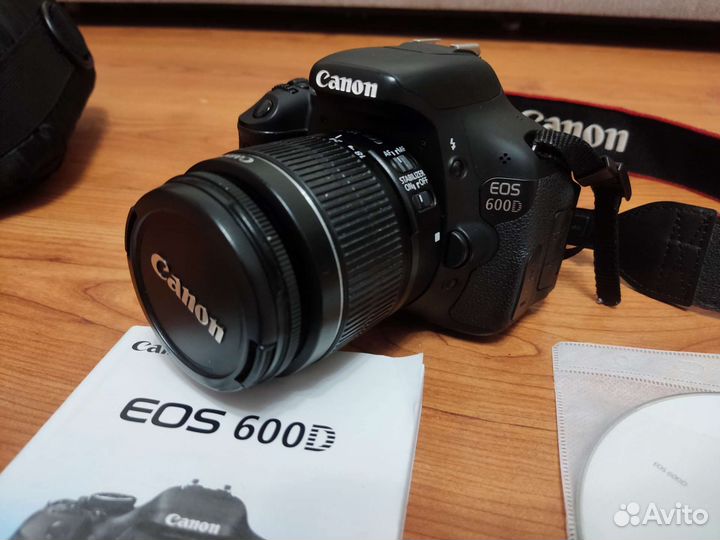 Зеркальный фотоаппарат canon