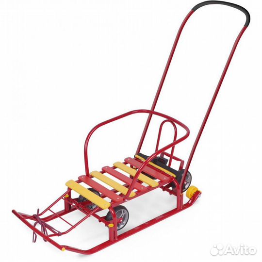 Санки с колесами