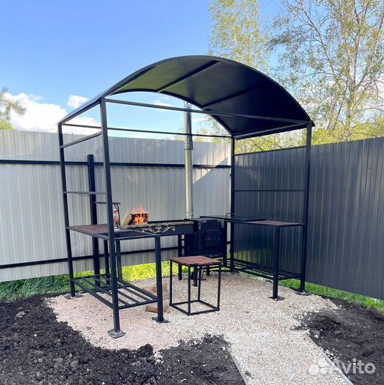 Мангал беседка