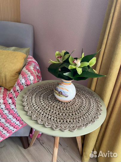 Салфетки на стол круглые