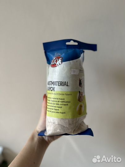 Пуховка для клетки для грызунов