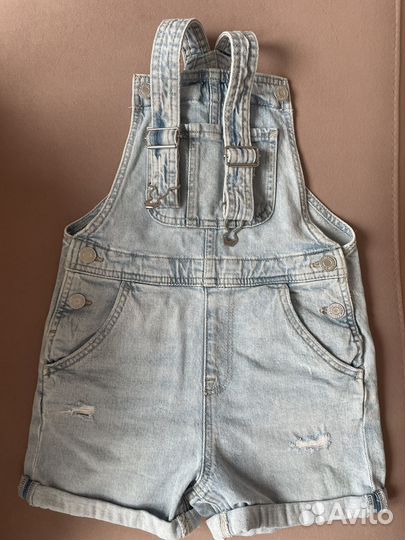 Комбинезон джинсовый h&m