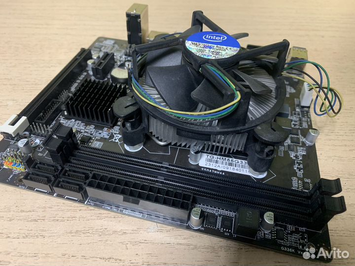 Материнская плата с процессором i5 650 новая