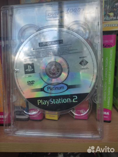 Игровой диск для игровой приставки PS 2 лицензия