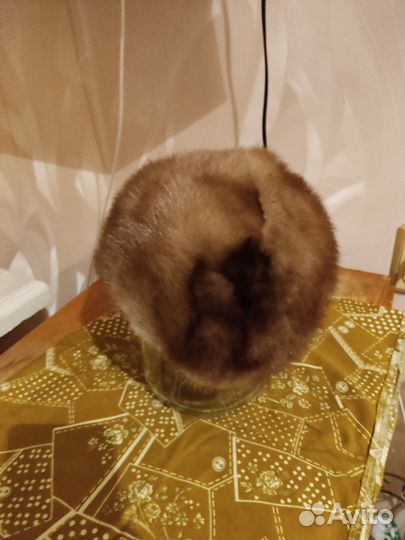 Шапка норковая женская