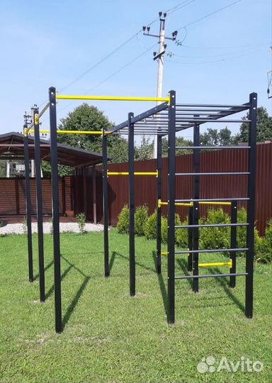Воркаут площадка турник гто