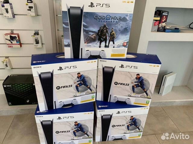 Sony PS5 Новая Запечатанная + 402 игры и Гарантия объявление продам
