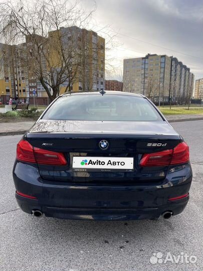 BMW 5 серия 2.0 AT, 2019, 112 000 км