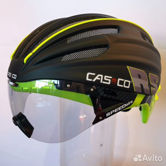 Шлем Casco speedairo RS Black-Neon