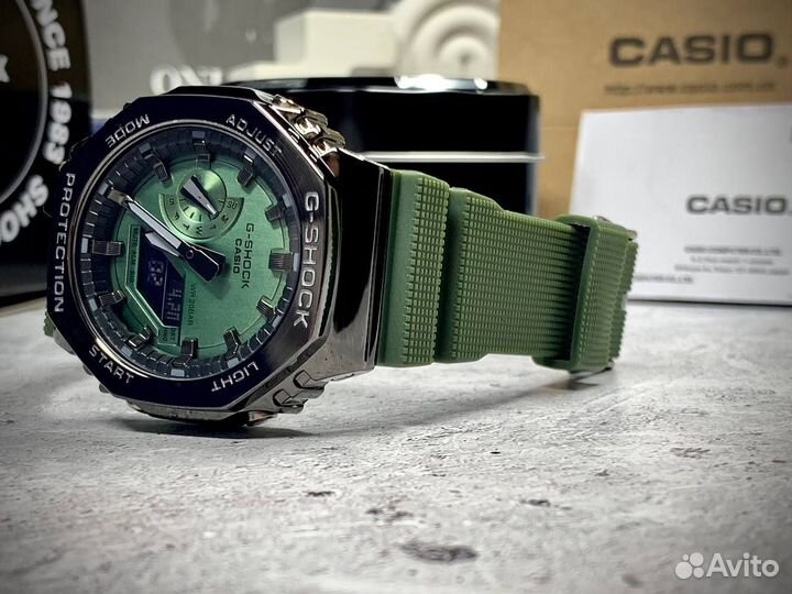 Часы G-Shock 2100 зеленые