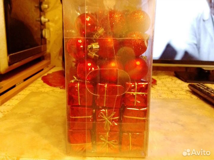 Набор ëлочных игрушек actuel