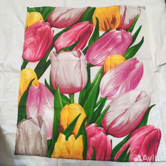 Кухонное вафельное полотенце новое