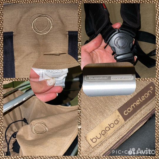 Bugaboo Chameleon3(3в1) +допы limited sahara