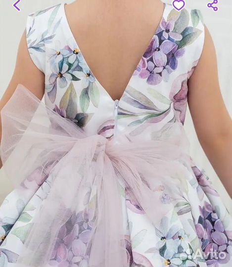 Платье на выпускной в детский сад 122