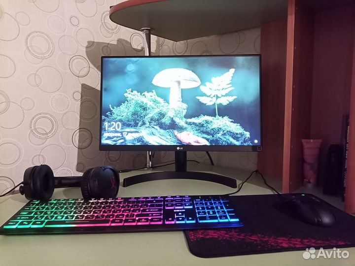 Игровой компьютер i3 9100f/z390/16гб/gtx1070