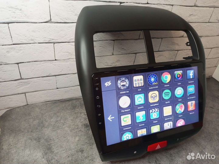 Магнитола Mitsubishi ASX на андроид IPS экран