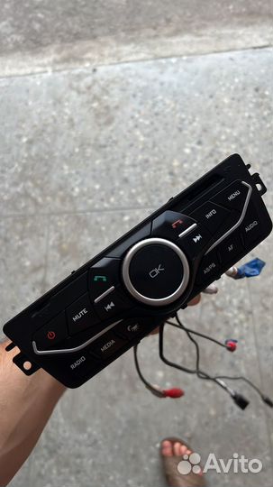 Штатный магнитофон priora 2