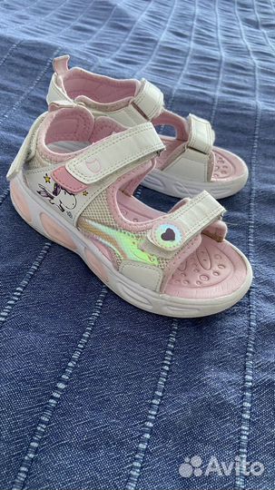 Детская обувь для девочек 28 размер летняя