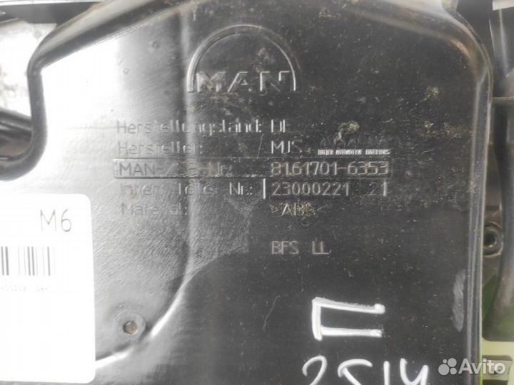 Накладка панели приборов правая Man Tgx