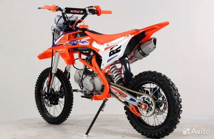 Питбайк Motax KTM 125 оранжевый