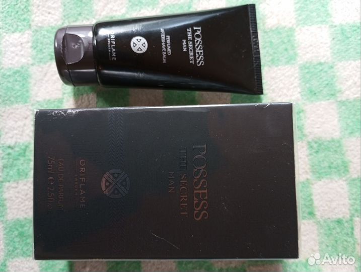 Possess the Secret man набор с бальзамом