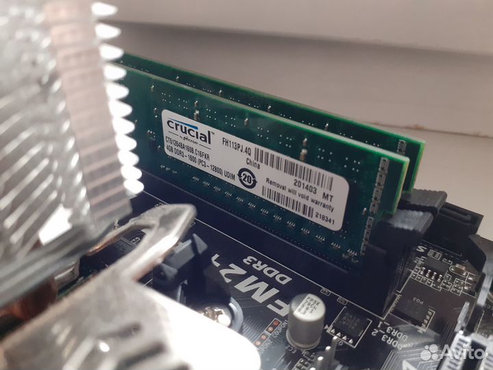 Сборка на FM2+ (Athlon x4 840, 8 Gb DDR3)