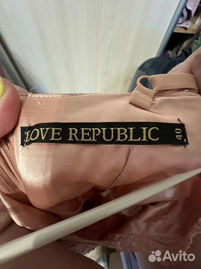 Платье love republic вечернее