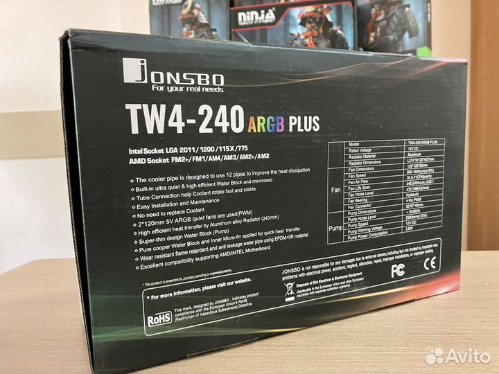 Сво jonsbo shadow TW4-240 argb plus